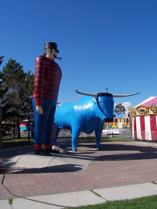 Paul Bunyon and Blue