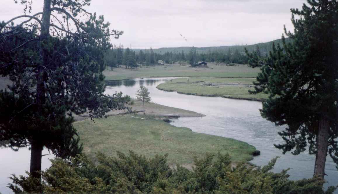 River in Yellowstone
